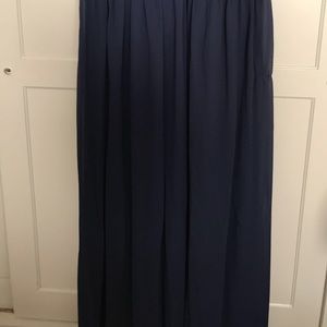 Beautiful blue floor length dress...